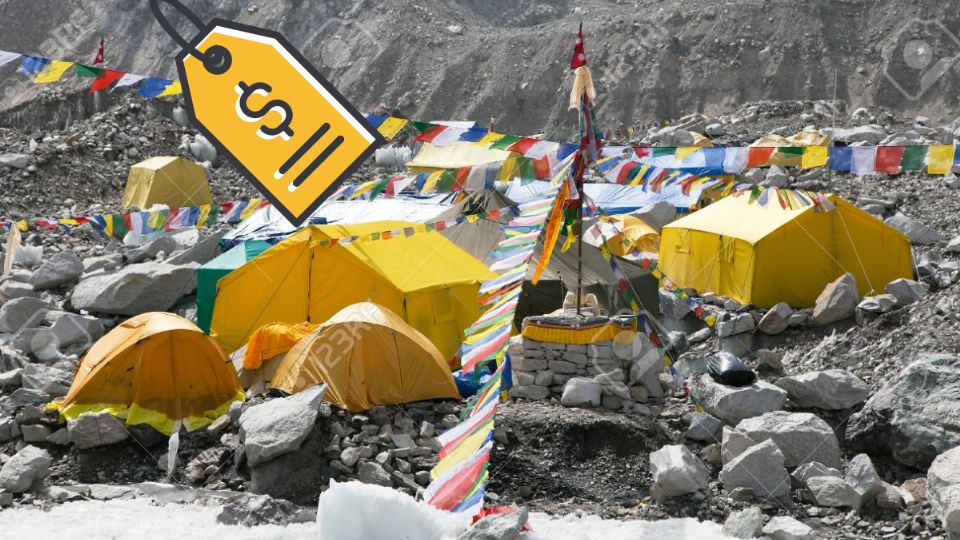 Campamento base Monte Everest. Fuente: Producción El Heraldo de México