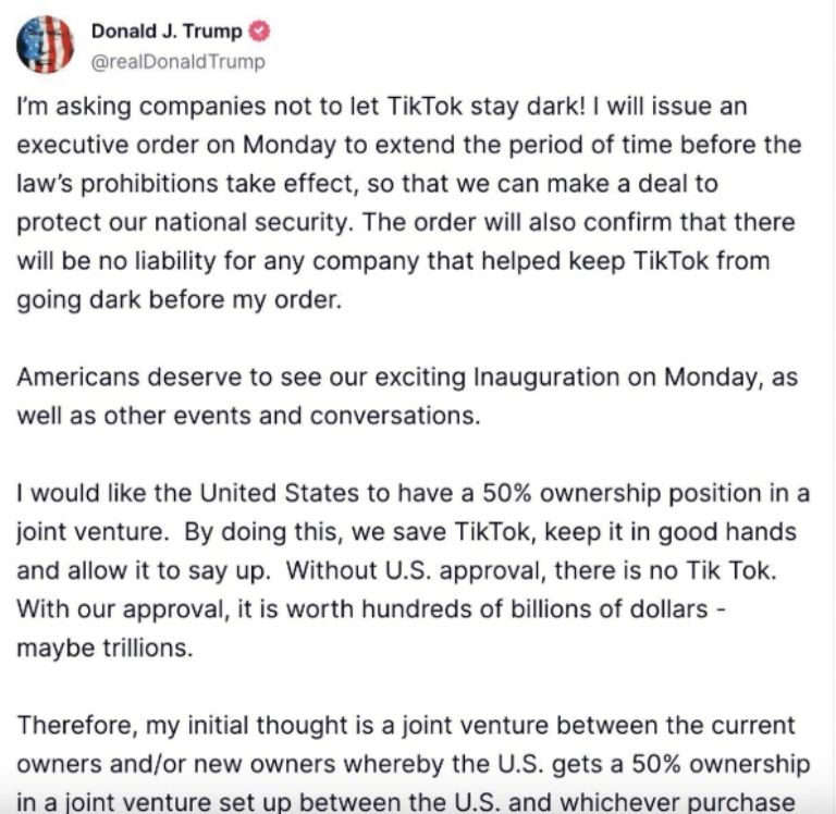 trump tiktok