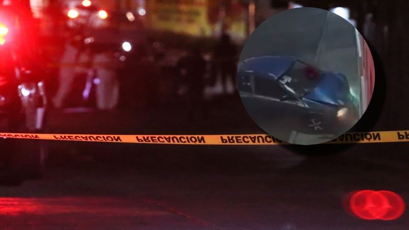 El hombre fue asesinado tras obstaculizar el paso de los hombres armados.