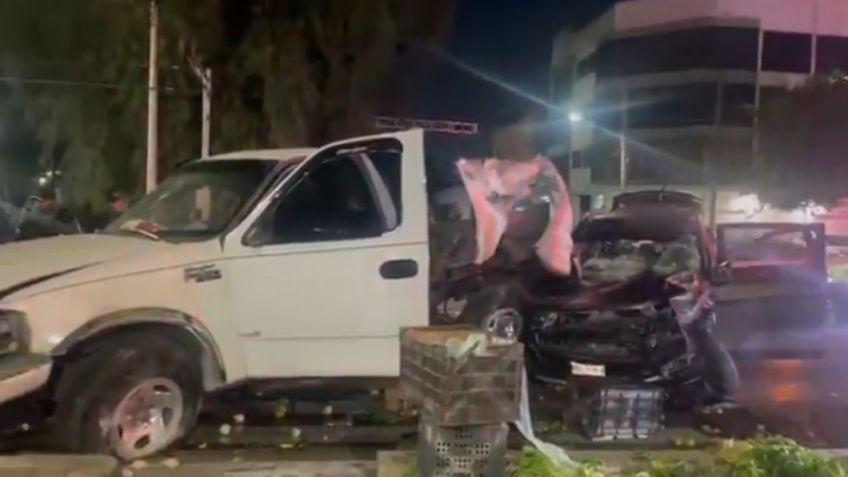 Fuerte CHOQUE entre dos vehículos deja 4 lesionados en calzada Vallejo | VIDEO