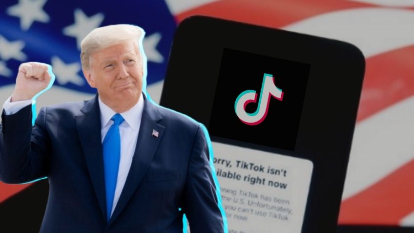 TikTok está en proceso de restablecer el servicio; algunos tiktokers ya recuperaron su cuenta, ¿gracias a Donald Trump?