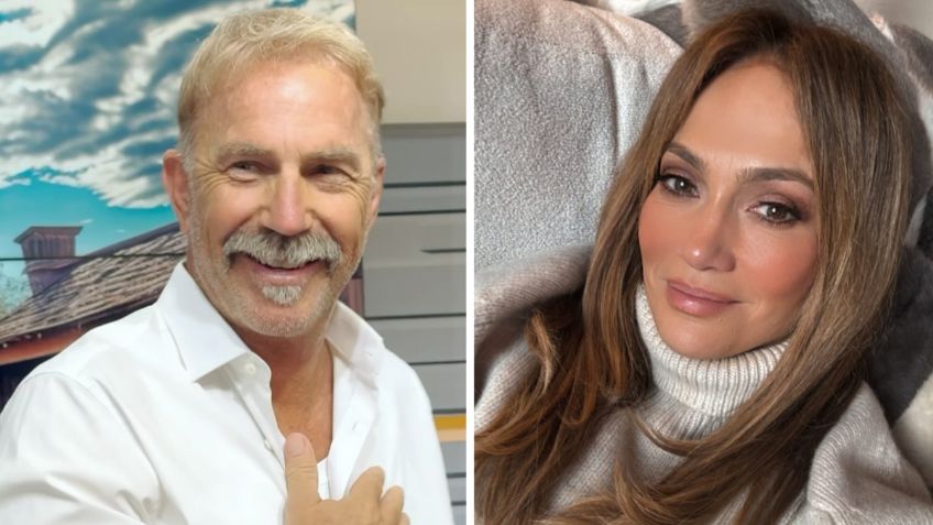 Así fue la salida de Jennifer López y Kevin Costner por la que son vinculados como pareja l FOTOS