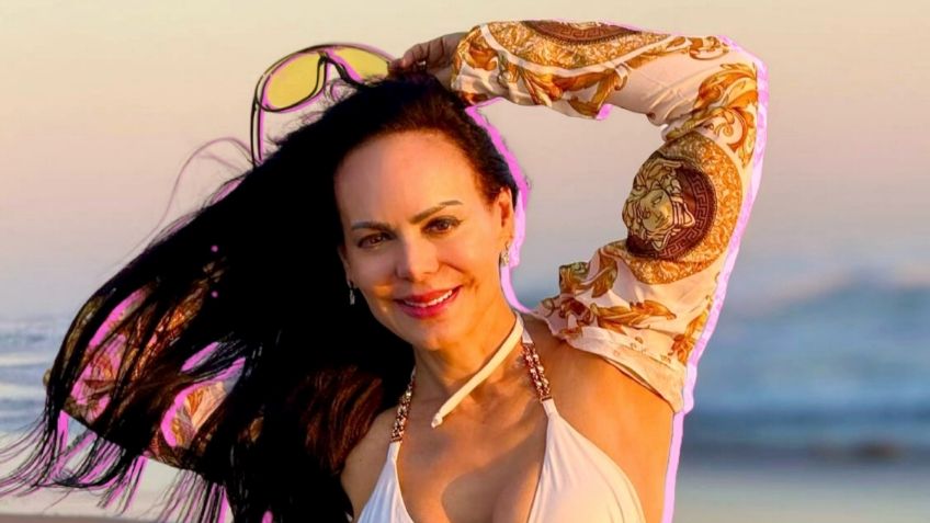 Maribel Guardia presume tonificado abdomen y le da la bienvenida al 2025 desde la playa | FOTOS