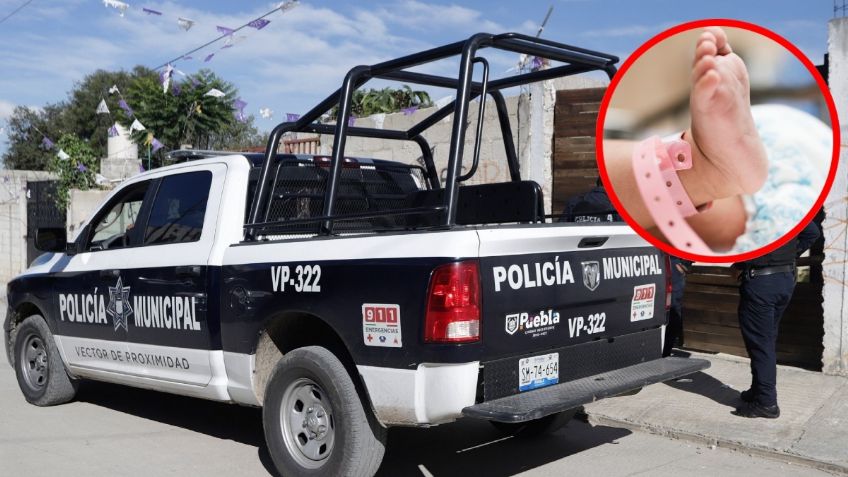 Localizan a bebé recién nacida sin vida en Puebla; el primer feminicidio del 2025