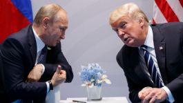 Foto que representa a Donald Trump presiona a Putin para encontrar acuerdo que ponga fin al conflicto en Ucrania