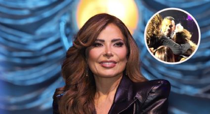 Gloria Trevi sufre incómodo momento al ser jaloneada por una fan en pleno concierto | VIDEO