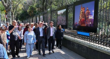 "La Travesía de Amal" llega a las rejas del Bosque de Chapultepec