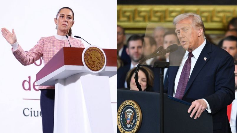 La presidenta Sheinbaum se reúne con su Gabinete tras las declaraciones de Trump ya como presidente.