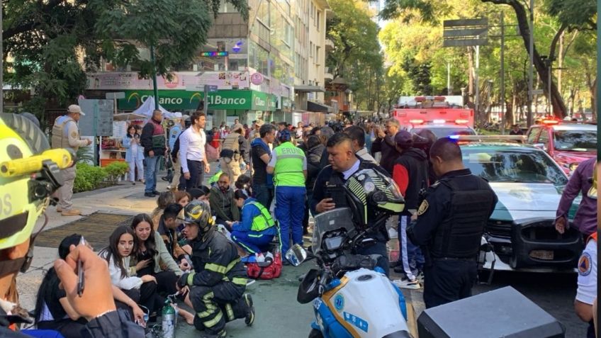 Incendio en edificio Torre Reforma Latino deja al menos 35 intoxicados