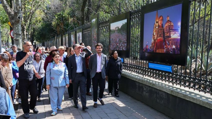 "La Travesía de Amal" llega a las rejas del Bosque de Chapultepec