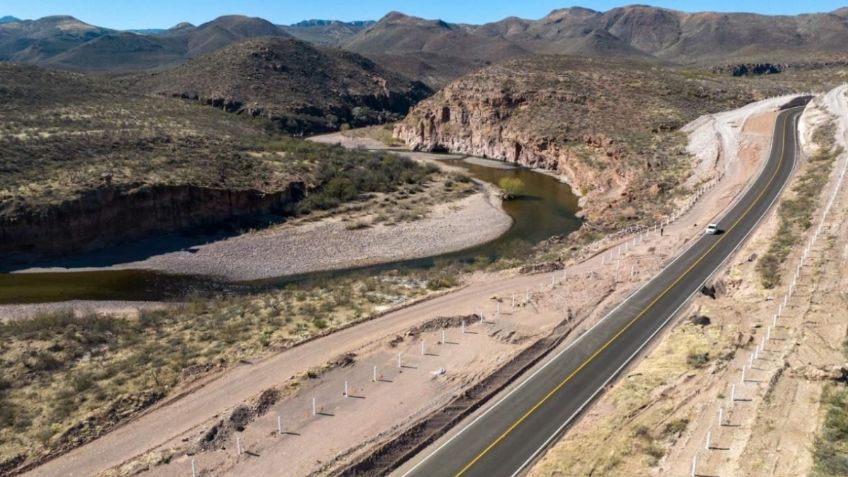 Alfonso Durazo y Claudia Sheinbaum fortalecen turismo y comercio con carretera Bavispe-Nuevo Casas Grandes