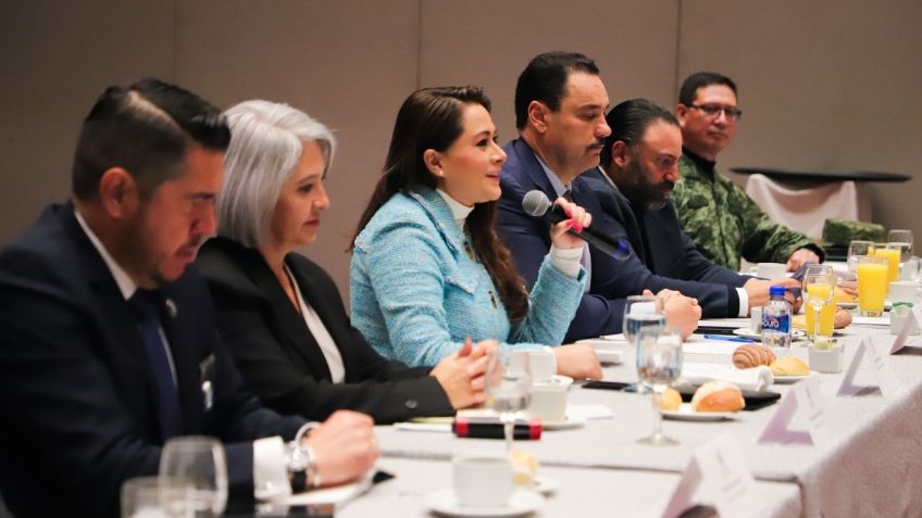 Tere Jiménez presenta ante empresarios resultados del "Blindaje Aguascalientes"