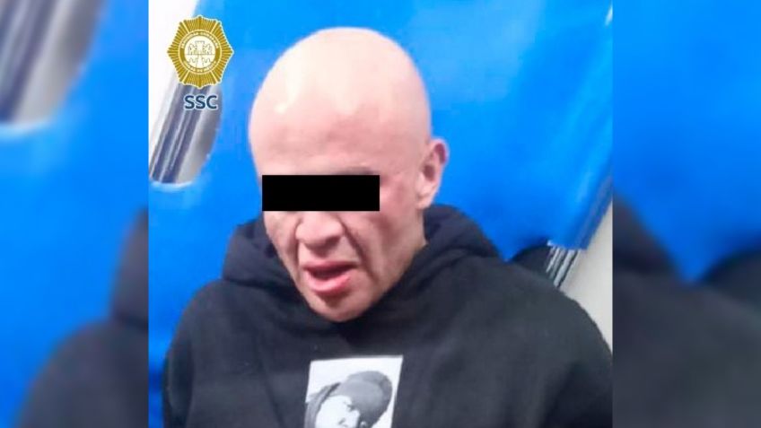 Sujeto denunciado por usuaria del Metro agrede a policía, ya fue detenido | VIDEO