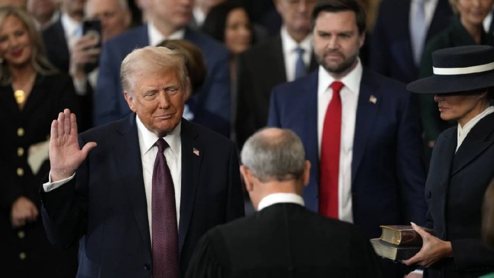 Trump firmó una serie de órdenes ejecutivas durante sus primeros días de presidente