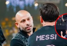 Foto ilustrativa de nota Javier Mascherano defiende a Messi luego de que se burló en polémico festejo: "Sabemos que los mexicanos suelen ser hostiles”