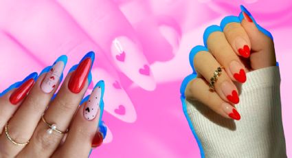 Las tendencias en uñas acrílicas, elegantes y sencillas, para enamorar a tu "date" este San Valentín