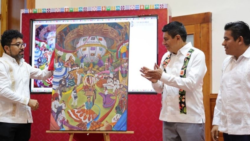 Salomón Jara presenta la imagen oficial de la Guelaguetza 2025