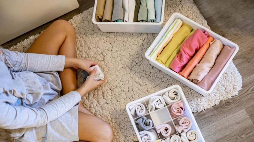 Con este método japonés sólo necesitas 4 cajas para ordenar tu armario en menos de 10 minutos