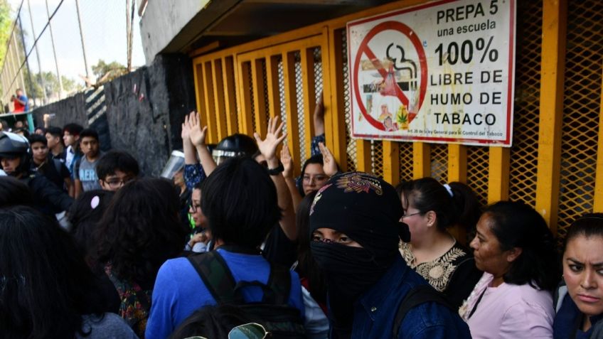 ¿Qué pasó en la Prepa 5 de la UNAM, hoy martes 21 de enero?