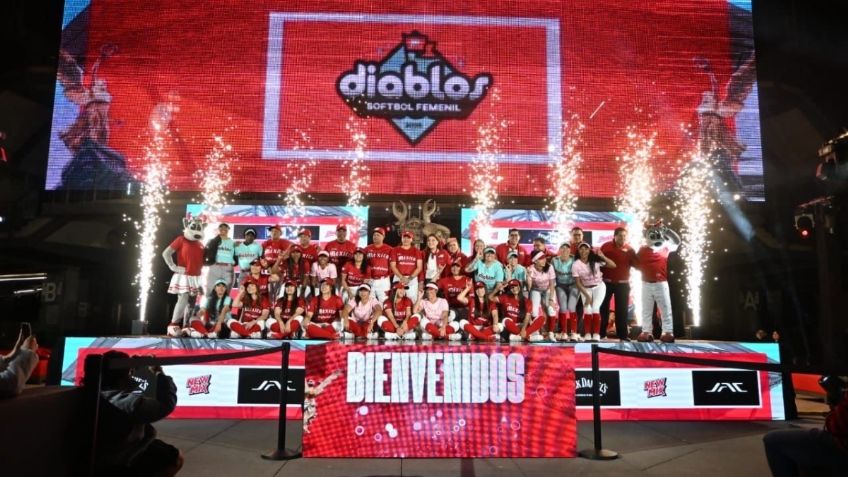 Diablos Rojos Femenil presentó a la escuadra que buscará adueñarse de la Serie Reina en la segunda temporada