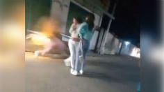 Niña de 11 años muere tras ser atropellada por una moto, así fue el trágico momento | VIDEO FUERTE