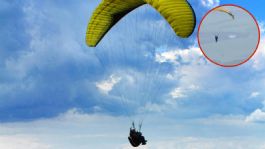 Foto que representa a Muere turista al caer al vacío mientras practicaba el parapente | VIDEO