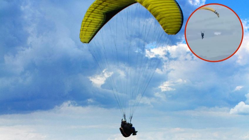 Muere turista al caer al vacío mientras practicaba el parapente | VIDEO