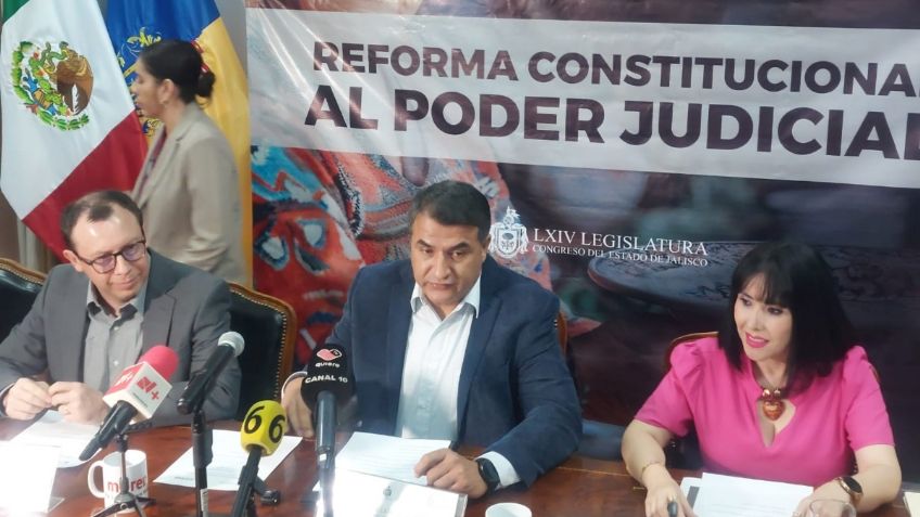 Morena en Jalisco presenta iniciativa de reforma al Poder Judicial local