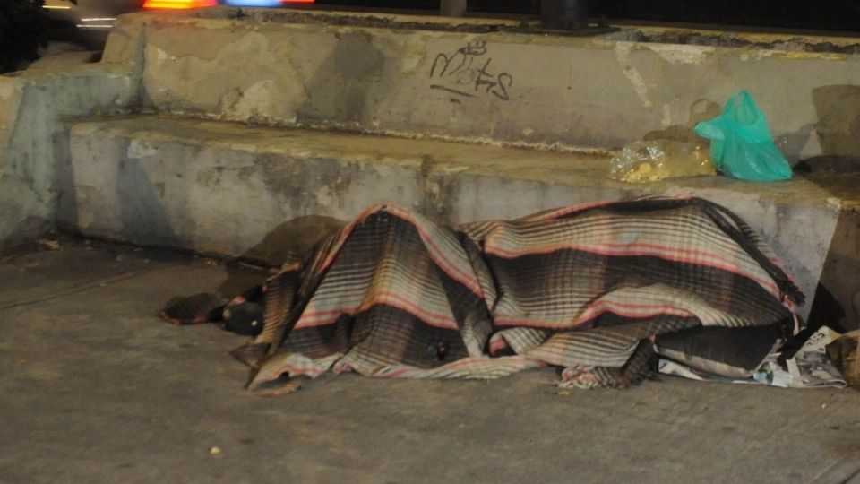 Personas en situación de calle  fueron obligadas acudir a los albergues.