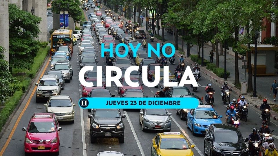 Hoy No Circula 23 de enero