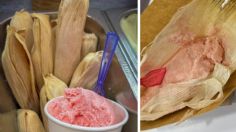 ¡Helado en forma de tamal! Así es este antojito que gana popularidad en CDMX