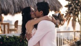 Foto que representa a Así fue la boda de ensueño entre Marimar Vega y Jerónimo Rodríguez celebrada a la orilla del mar en Acapulco