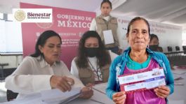 Foto que representa a Continúa la entrega de tarjetas de la Pensión Mujeres Bienestar en todo el país: Ariadna Montiel