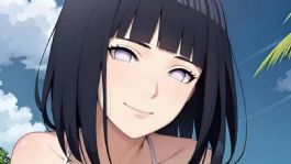 Foto que representa a Cómo luciría realmente Hinata de Naruto si fuera humana, gracias a la magia de la Inteligencia Artificial