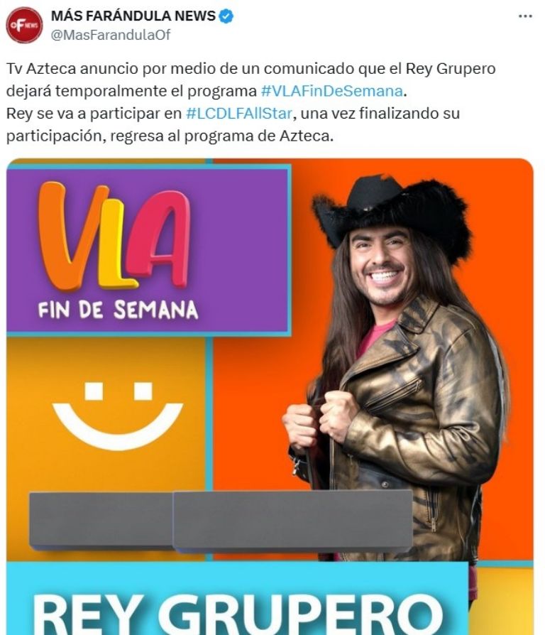 rey grupo venga la alegria fin de semana la casa de los famosos all stars