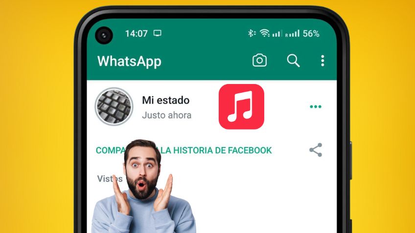 Cómo añadir música a los estados de WhatsApp en 2025