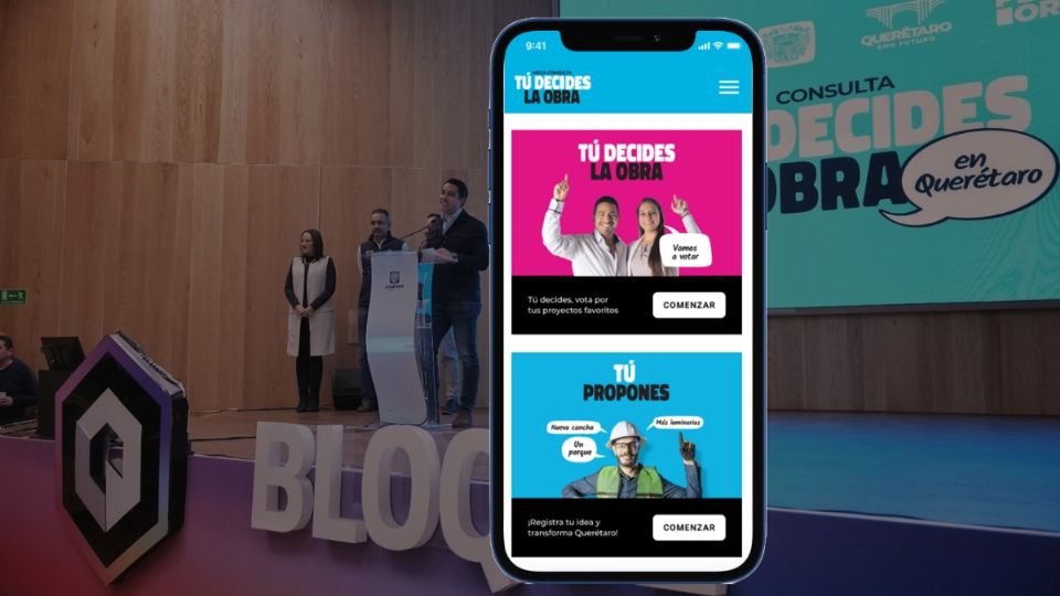 La app “Decide Querétaro” ya está disponible.