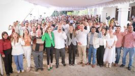 Foto que representa a Evelyn Salgado supervisa obras del Centro de Justicia de Taxco y reitera apoyo a migrantes deportados