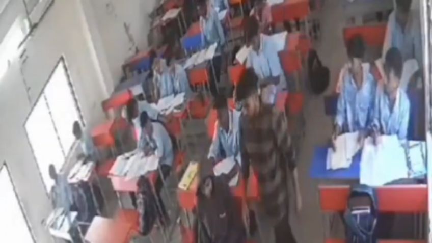 Estudiante se quita la vida frente a sus compañeros de clases | VIDEO