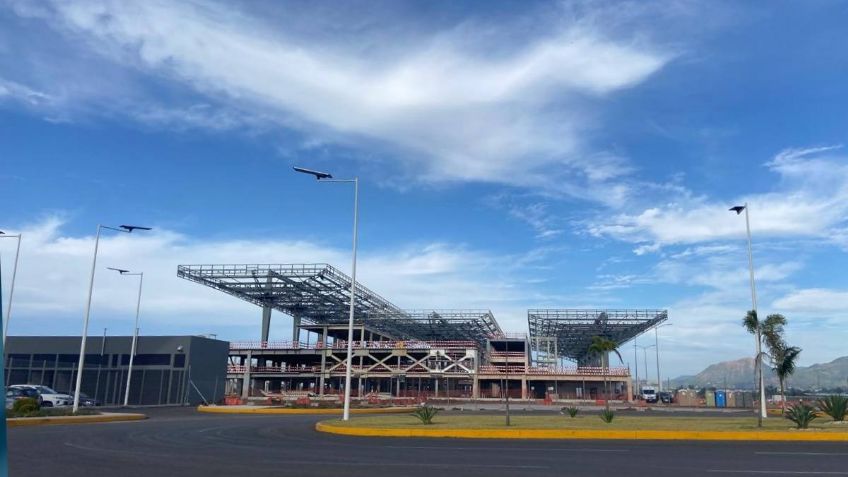 El Aeropuerto Internacional de Tepic Riviera Nayarit ya lleva el 70% de avance