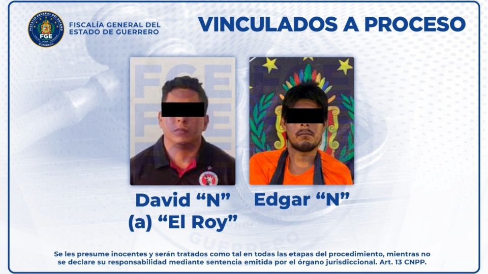 Los dos sujetos estarían relacionados con el asesinato de cinco personas en el municipio de Acapulco.