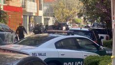 Hay movilización policiaca por persona baleada en colonia Del Valle