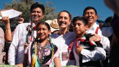 En Oaxaca, Claudia Sheinbaum es arropada por el cariño de cientos de personas