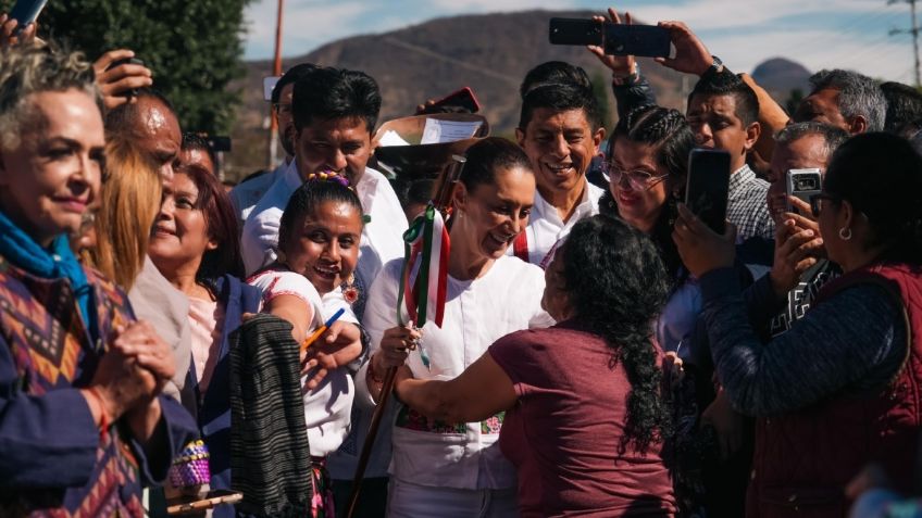 EU no sería lo que es sin los mexicanos: Claudia Sheinbaum desde Oaxaca