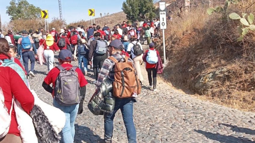 Muere menor al intentar subir el Cristo Rey de Guanajuato, caminó más de 9 kilómetros