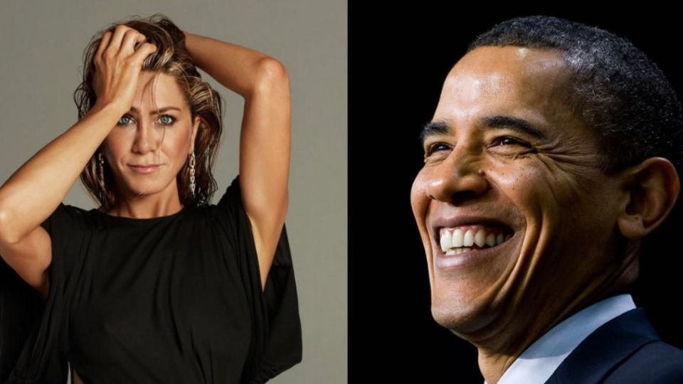 Jennifer Aniston y Barack Obama fueron blanco de una intensa polémica en las redes