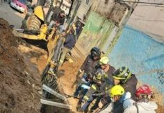 Foto ilustrativa de nota Rescatan los cuerpos de dos trabajadores en la colonia Las Cruces