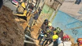 Foto que representa a Rescatan los cuerpos de dos trabajadores en la colonia Las Cruces