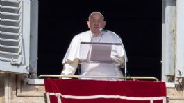 Foto que representa a Papa Francisco: “El mal tiene los días contados, porque el futuro es de Dios”