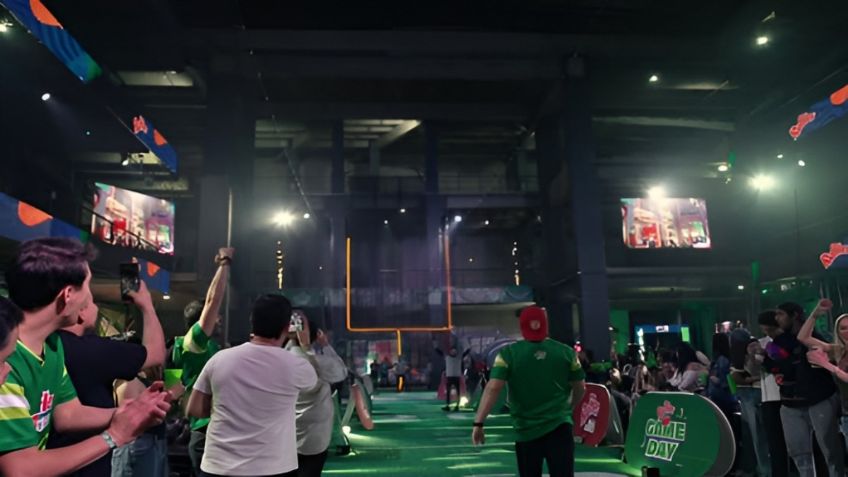 Aficionados a la NFL en México disfrutan de partidos al estilo del Super Bowl